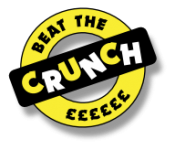 Beat the crunch - Benefit badge