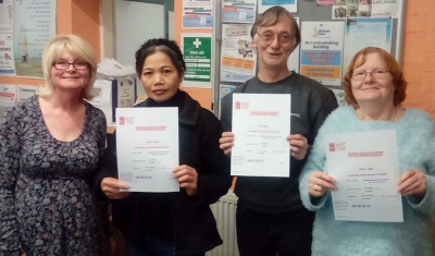 Heartstart graduates Lighthouse Project Nov 2015 small