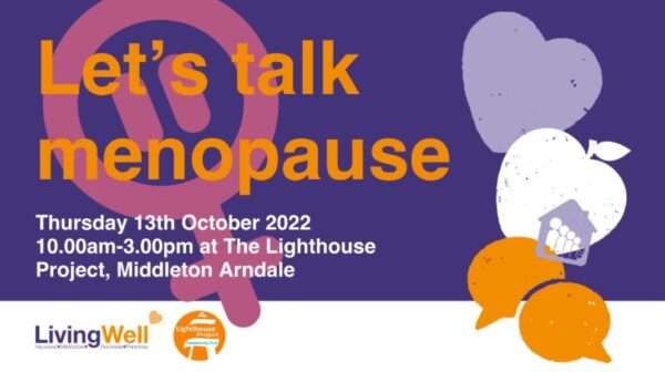 Lets talk menopause Lighthouse event details